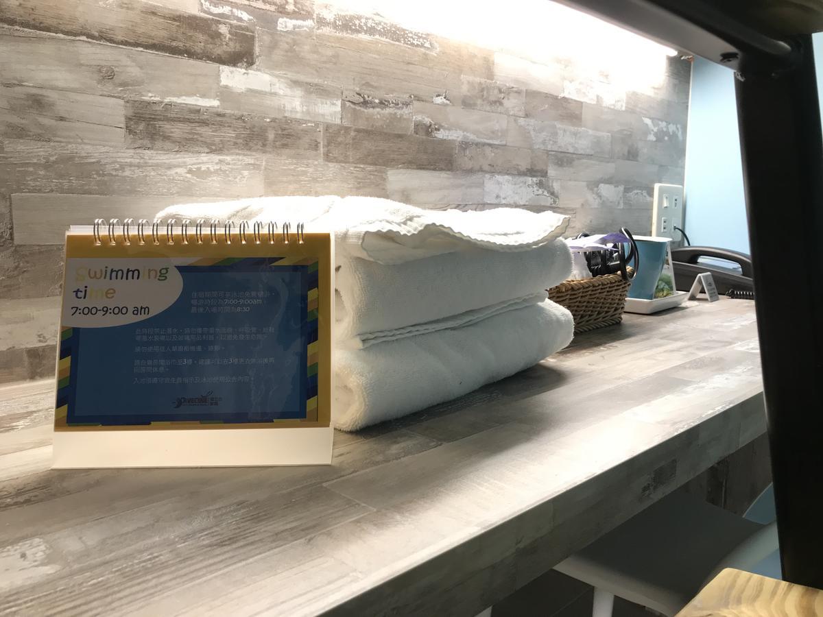 Divecube Hotel Taichung Luaran gambar