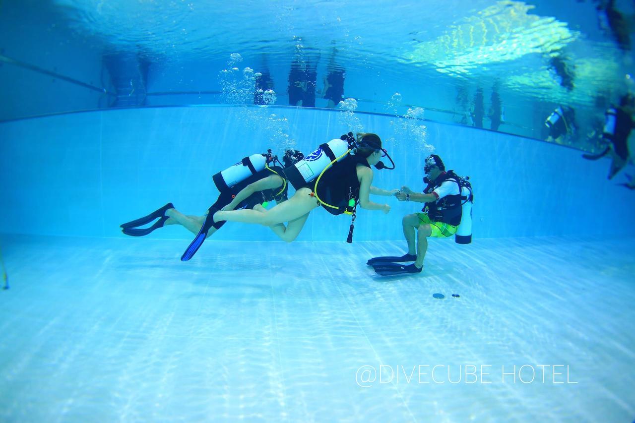 Divecube Hotel Taichung Luaran gambar